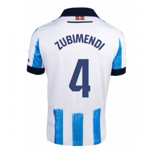 Real Sociedad Martin Zubimendi #4 Domaci Dres 2023-24 Kratak Rukav